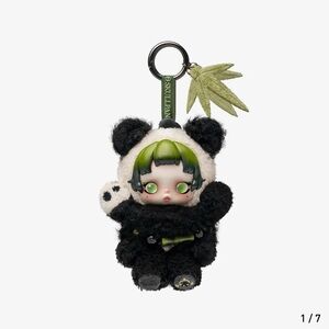 AUTHENTIC Pop Mart SkullPanda Lazy Panda Plush Toy Pendant